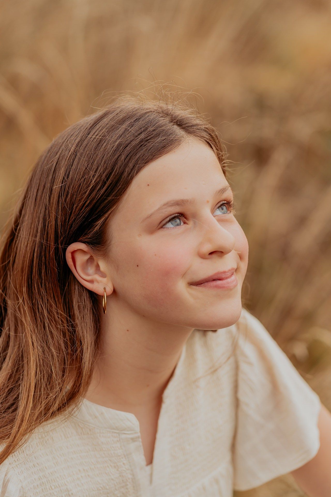 communiefoto in Ravels magische communiefoto's met gouden uur