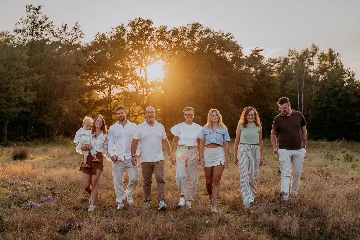familie fotoreportage grootouders tijden gouden uur
