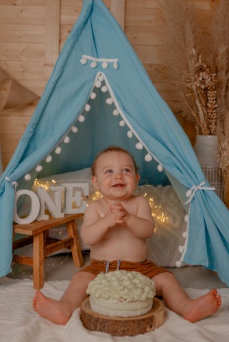 Cake Smash door de fotograaf te Ravels