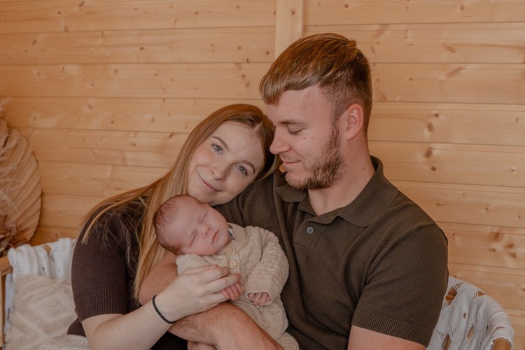 Newborn foto's Malle