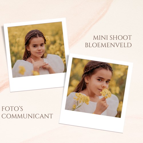 Mini shoots communie en lentefeest 2025