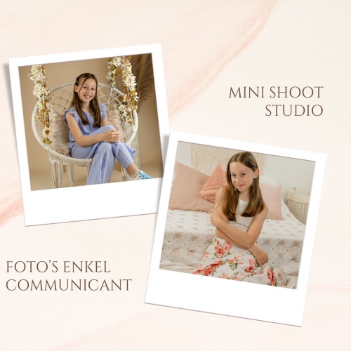 Mini shoots communie vanaf 200 euro