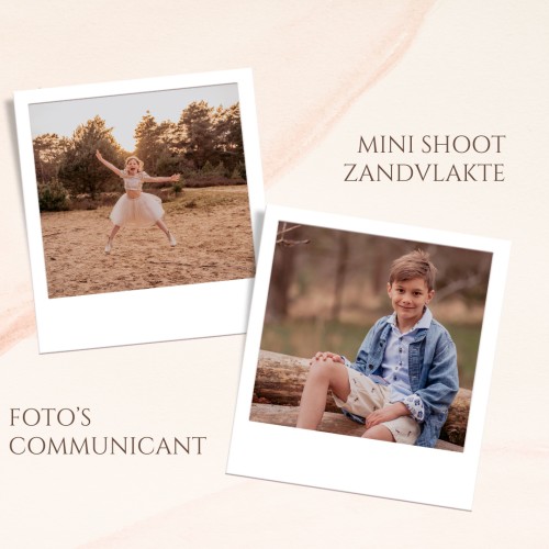 Mini shoots communie en lentefeest 2025