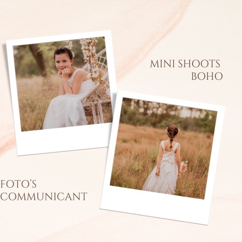 Mini shoots communie vanaf 200 euro